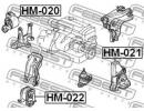 Подушка двигателя правая mt HONDA ACCORD 4D CF3 JP M020