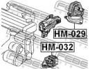 Подушка двигателя левая mt HONDA ACCORD CB7 1990-1 M032