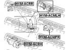 Подушка двигателя передняя mt HYUNDAI ACCENT 00 (1 CMFR