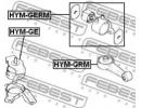 Подушка двигателя задняя mt HYUNDAI GETZ 02 -OCT.2 GERM