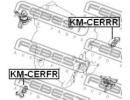 Подушка двигателя задняя KIA CERATO I 2004-2009 ERRR