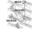 Подушка двигателя задняя at MITSUBISHI LANCER-MIRA M034