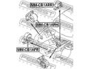 Подушка двигателя задняя mt MITSUBISHI LANCER-MIRA 1ARR