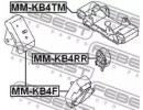 Подушка коробки скоростей MITSUBISHI PAJERO-MONTER B4TM