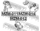 Подушка двигателя правая (гидравлическая) MAZDA 6  M011