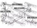 Подушка двигателя задняя (гидравлическая) NISSAN M 3ARR