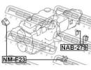 Подушка двигателя передняя NISSAN ATLAS-ATLAS-COND MF23