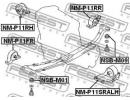 Подушка двигателя левая at NISSAN PRIMERA P11E 199 RALH