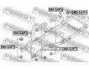 Подушка рамы NISSAN PATROL(GR) Y61 1997.10-2010.03 SAF2