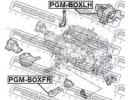 Подушка двигателя левая CITROEN JUMPER III- RELAY  OXLH