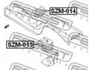 Подушка двигателя передняя (гидравлическая) SUZUKI M015