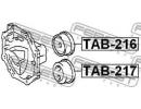 Подушка заднего дифференциала верхняя TOYOTA CREST B216