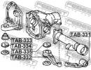 Подушка переднего дифференциала TOYOTA LAND CRUISE B333