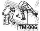 Подушка двигателя задняя TOYOTA CALDINA AT191,CT19 M006