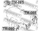 Подушка двигателя левая TOYOTA VITZ NCP1,SCP1 1999 M090