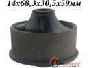 Сайлентблок ЗСПР TOYOTA Corolla Verso, Matrix, PONTIAC Vibe 03-08 14х68,3х30,5х59мм УЦЕНКА