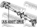 Подшипник шариковый 35x62x14 MITSUBISHI CHALLENGER 2RS