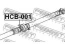 Подшипник подвесной карданного вала HONDA CR-V RD5 001