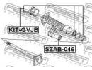 Подшипник шариковый задней полуоси ремкомплект 30x VJB