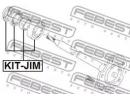 Подшипник шариковый задней полуоси ремкомплект 35x JIM