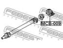 Подшипник подвесной карданного вала MITSUBISHI RVR 009