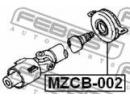 Подшипник подвесной карданного вала MAZDA B2200 UF 002