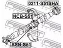 Подшипник подвесной карданного вала NISSAN QX70FX  S51