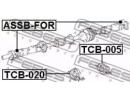 Подшипник подвесной карданного вала TOYOTA KLUGER  005