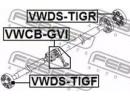 Подшипник подвесной карданного вала AUDI A3A3 Spor GVI