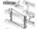 Патрубок системы охлаждения FORD FOCUS CB4 2008-20 CB4