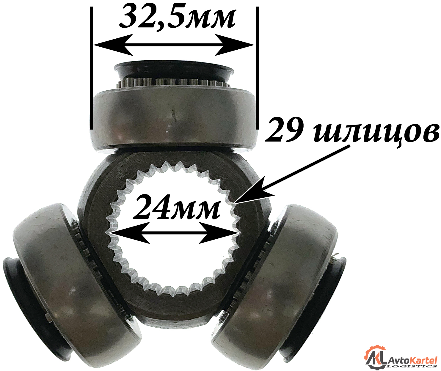 Трипоид 29x32.4 MITSUBISHI Outlander, Lancer, Mazda 2, 323, Premacy