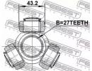 Трипоид 27x43.2 TOYOTA RAV4 ACA3#,ALA3#,GSA33,ZSA3 V30