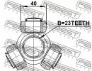 Трипоид 23x39.9 FORD FOCUS CB4 2008-2011 [EU] 0AT