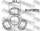 Трипоид 24x35.5 VOLVO S80 2007- C30