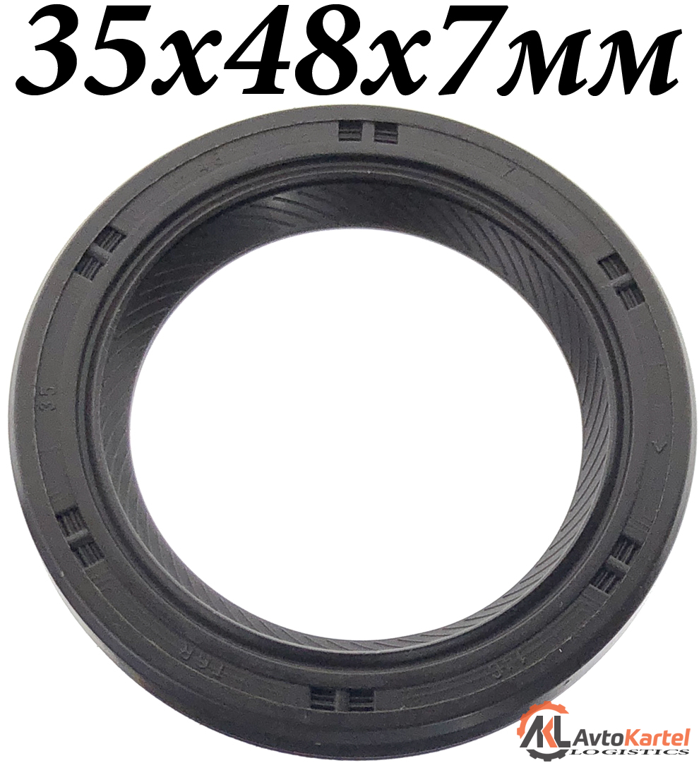 Сальник 35x48x7мм CHEVROLET Aveo, Cruze, Lacetti, OPEL Astra, Ascona C, Corsa C, Zafira A, Vectra B