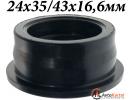 Сальник 25x35-43x16,6мм свечного колодца двигателей MITSHUBISHI