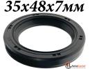 Сальник 35x48x7мм CHEVROLET Aveo, Cruze, Lacetti, OPEL Astra, Ascona C, Corsa C, Zafira A, Vectra B