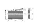 Радиатор отопителя BMW 5 (E34) 518 i,520 i,520 i 2 029