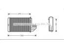 Радиатор отопителя BMW 3 (E36) 316 i,318 i,318 is, 172