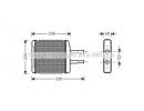 Радиатор отопителя CHEVROLET EPICA (KL1) 2.0,2.5 0 059