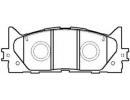 Колодки тормозные дисковые передние TOYOTACAMRY се 242