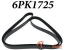 Ремень поликлиновой 6PK1725 AUDI, CHEVROLET, CITROEN, DAEWOO