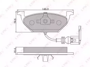 К-т дисков. тормоз. колодок AUDI A2 00>, A3 >03, S 202