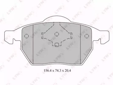 К-т дисков. тормоз. колодок AUDI A4 1.6-2.8 94-00, 213