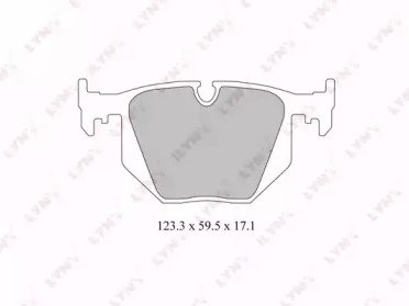 К-т дисков. тормоз. колодок BMW 3 (E46) 2.5-3.0 99 403