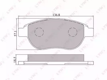 К-т дисков. тормоз. колодок CITROEN Berlingo, C3 0 202