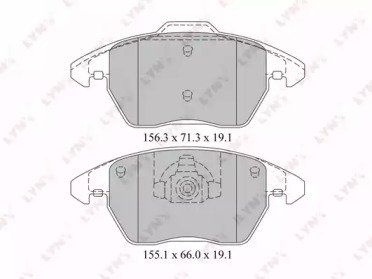 К-т дисков. тормоз. колодок CITROEN C4 2.0-2.0D 04 206