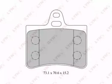 К-т дисков. тормоз. колодок CITROEN C5 I-II 1.6D-3 210