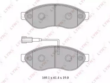 К-т дисков. тормоз. колодок CITROEN Jumper, FIAT D 828