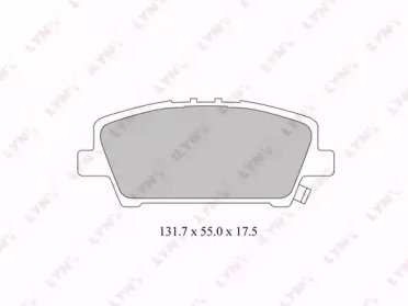 К-т дисков. тормоз. колодок HONDA Civic 1.4-2.2D 0 427